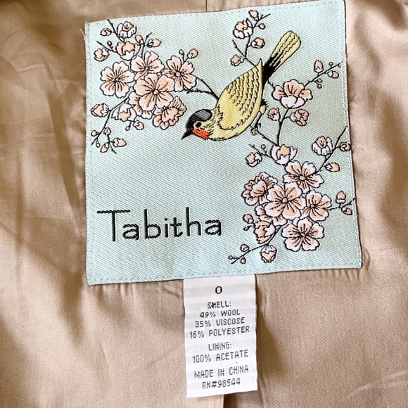 ANTHRO Tabitha Pleated as You Please Wool Blazer - Picture 7 of 8